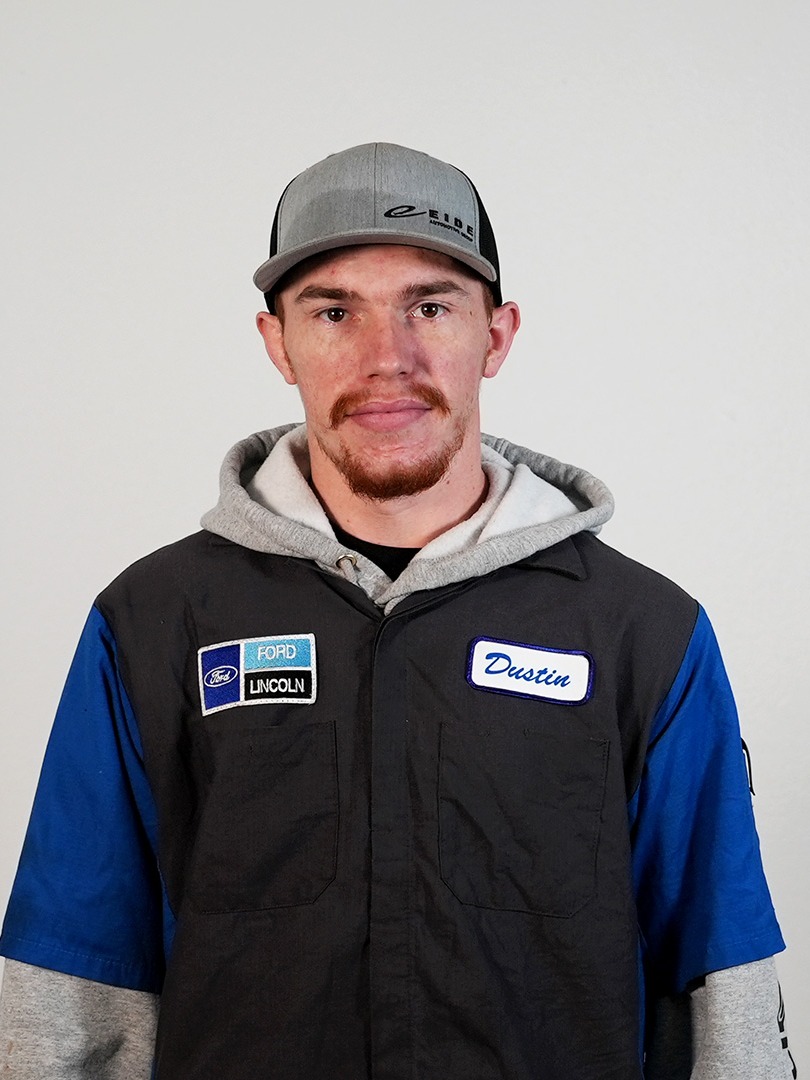 Accessories Installer Dustin Lashway in Service at Eide Ford